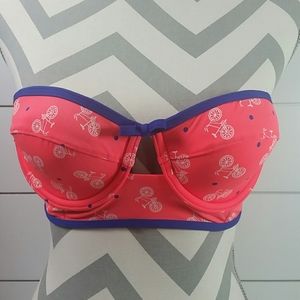 Abercrombie & Fitch push-up bikini top Sz L